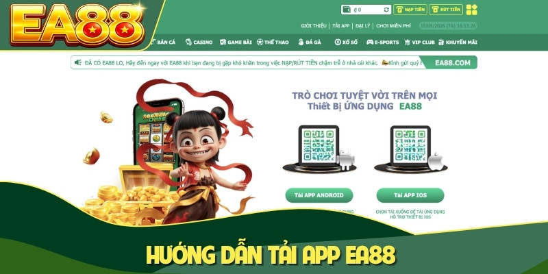 Hướng dẫn tải app EA88 Hướng dẫn tải app EA88