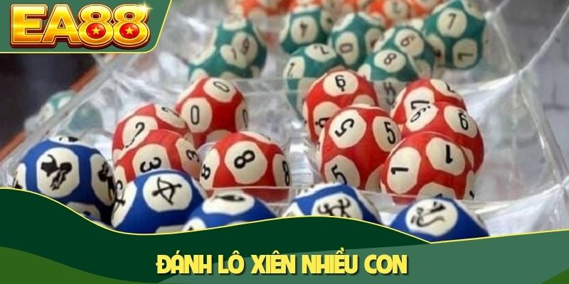 Đánh lô xiên nhiều con
