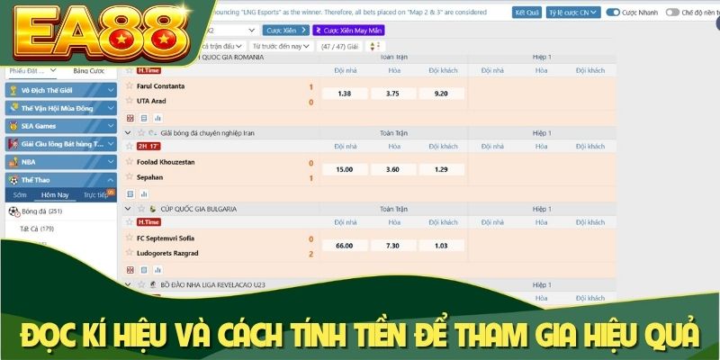 Đọc kí hiệu và cách tính tiền để tham gia hiệu quả